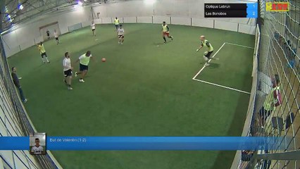 But de Valentin  (1-2) - Optique Lebrun Vs Les Bonobos - 03/10/17 21:00 - LIGUE 1