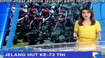 Mantap! Aksi Alutsista Meriahkan Gladi Bersih HUT TNI ke-72 di Cilegon