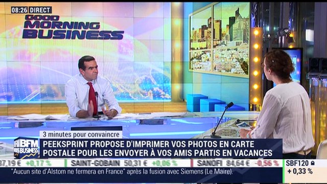 3 minutes pour convaincre 2017: Peeksprint imprime vos photos en cartes postales pour les envoyer à vos proches - 04/10