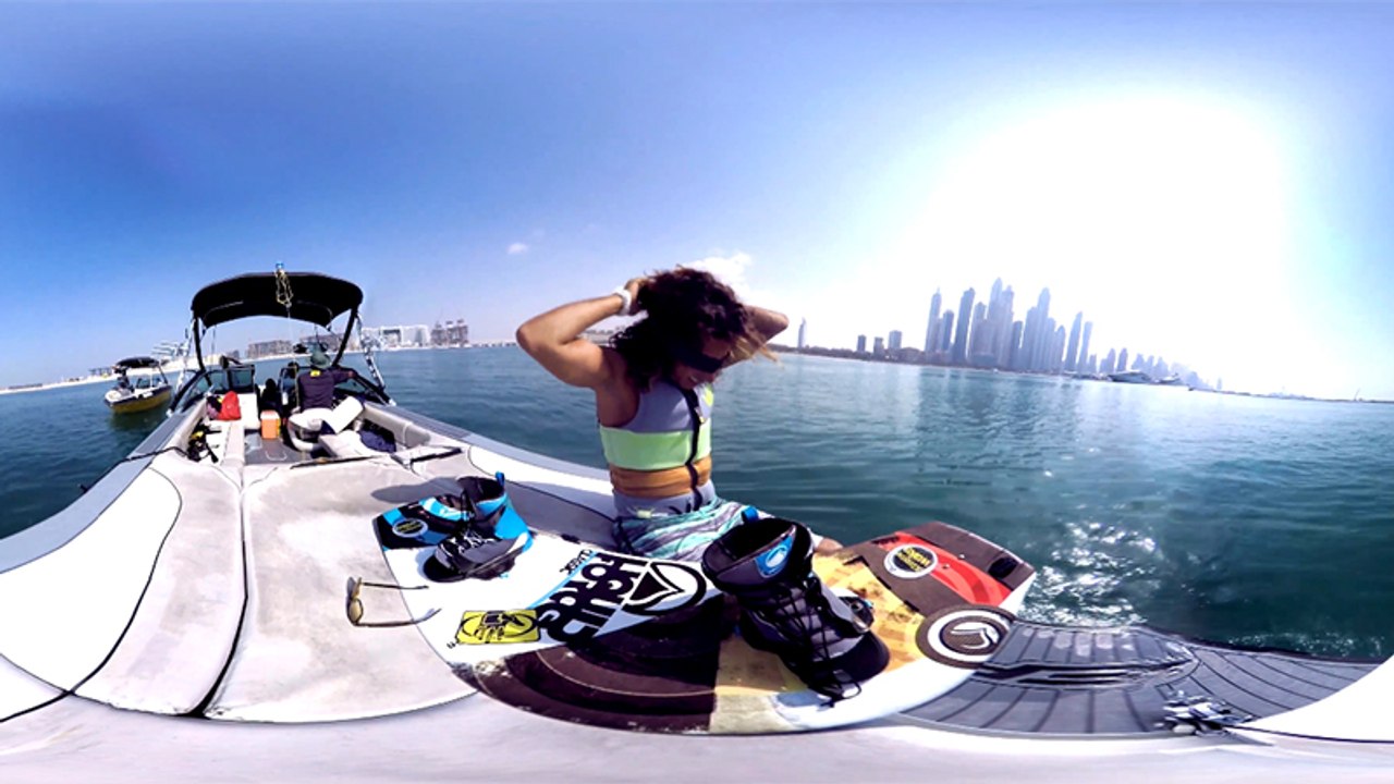 إستمتع بتجربة التزلج على الماء مع ساعة Gear S3 الذكية