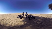 تجربة فريدة مع ساعة Gear S3 الذكية في صحراء دبي