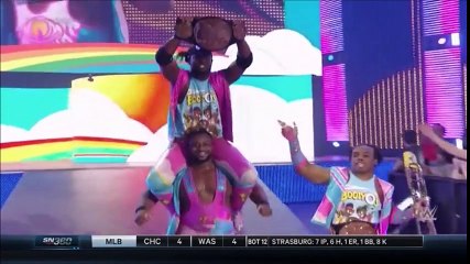 (6-16-2016) - SmackDown! - Enzo Amore & Big Cass Vs. The New Day, Luke Gallows & Karl Anderson & The Vaudevillians