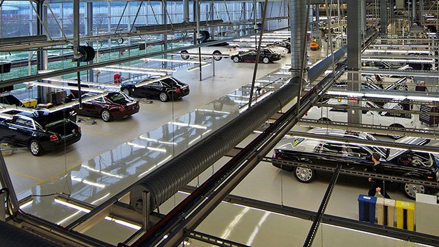 تعرف على مختلف اقسام مصنع رولز رويس