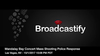 Download Video: Communications audio des policiers de Las Vegas lors de la tuerie le 1er octobre 2017