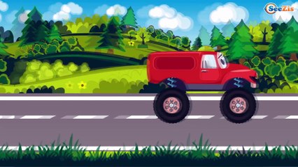 Мультфильмы про Строительные Машинки: Кран и Грузовик. Монстр Трак и Гоночные Машинки. Мультики