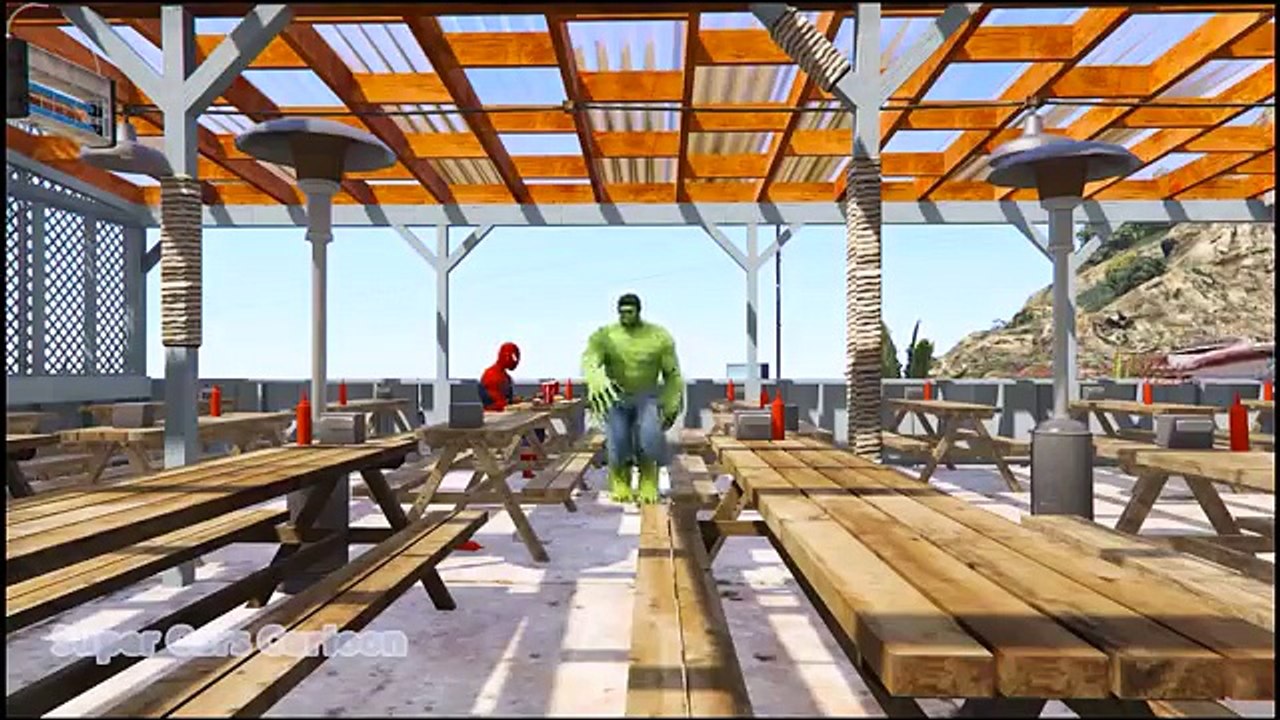 Joker prank Spiderman and Hulk with fireworks in the toilet cartoon for kids