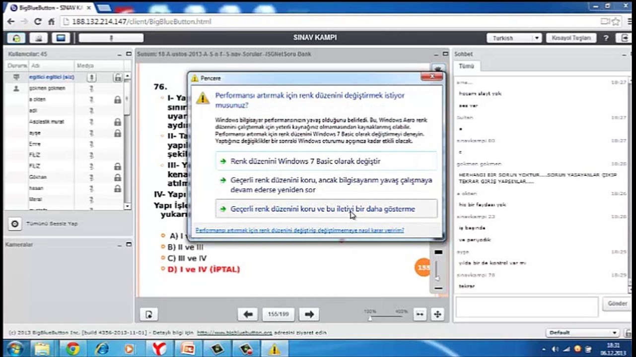 18 Ağustos 2013 A Sınıfı Sınav Soruları Çözümü Bölüm 2