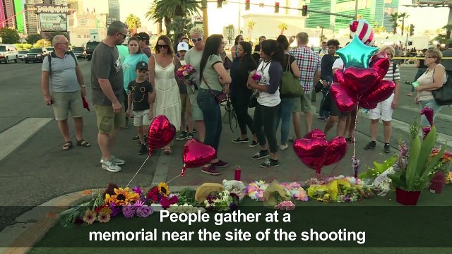 US mourns Vegas massacre victims