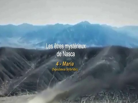 Les êtres mystérieux de Nasca - MARIA - N° 4 - Spécimens