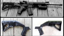 How was the Las Vegas shooter able to modify his guns?