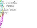 Toshiba 15V 5A 75W Replacement AC Adapter for Toshiba Tecra Notebook Series Tecra