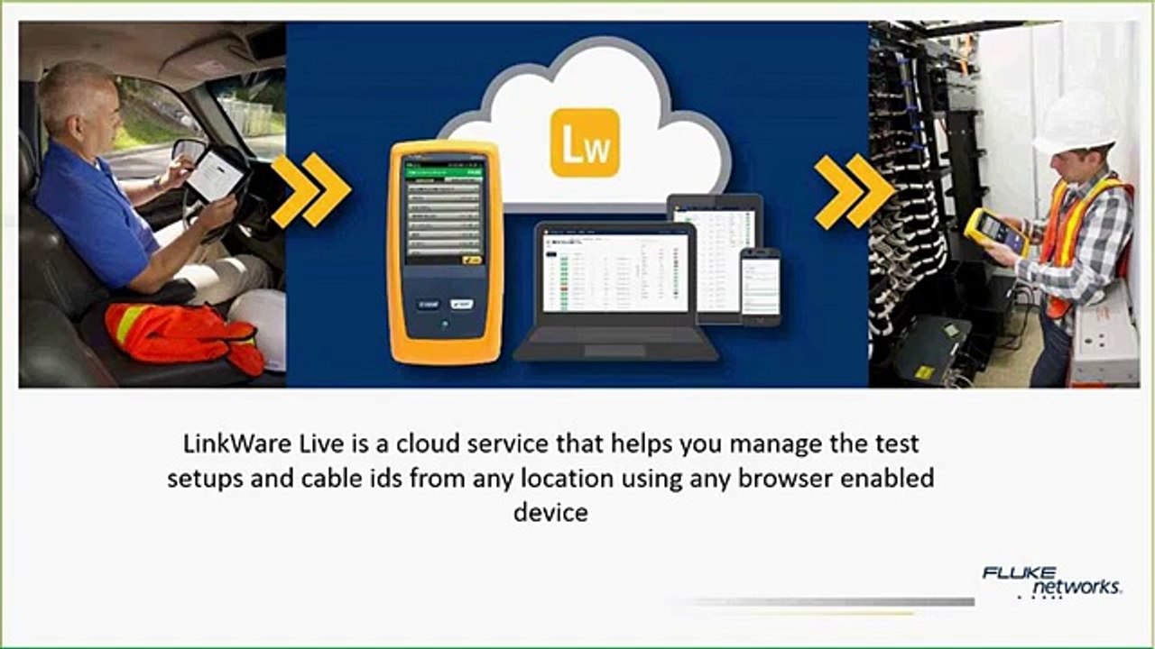 Increase your cable certification team's productivity by creating and managing test setups using LinkWare