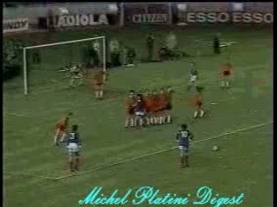 Michel Platini - France Vs Holland 1982