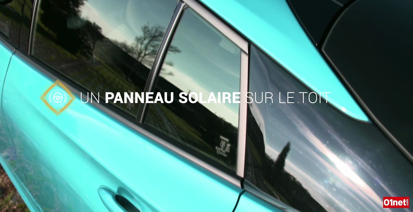 Voici la Toyota Prius Hybride Rechargeable  « Finaliste du Prix 01net de la voiture connectée 2017 »