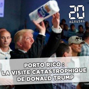 Porto Rico: Entre lancer d'essuie-tout et déclaration hasardeuse, la visite catastrophe de Trump