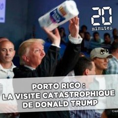 Porto Rico: Entre lancer d'essuie-tout et déclaration hasardeuse, la visite catastrophe de Trump
