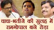 Akhilesh Yadav and Shivpal Yadav may come together in Samajwadi Party Meeting । वनइंडिया हिंदी