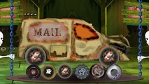 Mail Lieferwagen | scherzt Karikatur | Vehicles For Kids | Car Garage | Mail Van