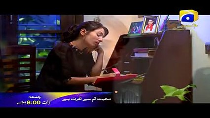Mohabbat Tum Se Nafrat Hai - Episode 27 Promo | Har Pal Geo