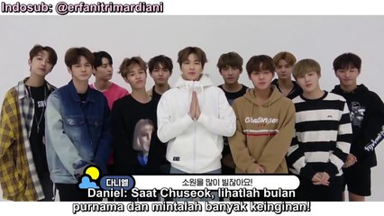 (INDO SUB) WANNA ONE CHUSEOK GREETINGS VIDEO
