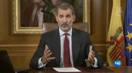 Felipe VI : les indépendantistes mettent "en danger la stabilité de toute l'Espagne"