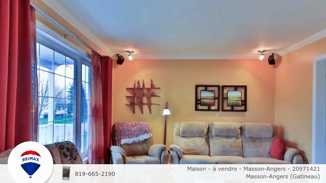 Maison à vendre MassonAngers 20971421 Vidéo Dailymotion