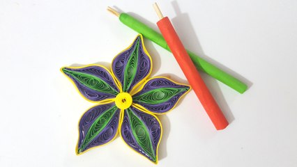 ✅ How to make quilling tool at home - Slotted Tool