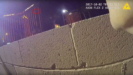 Heart-pounding bodycam as poice search for las vegas shooter