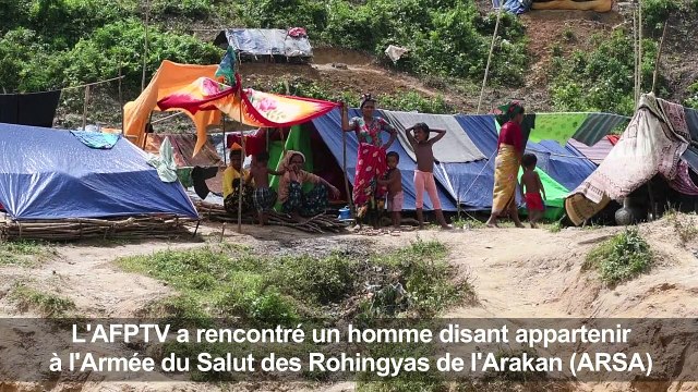 Dans les camps rohingyas du Bangladesh, l'envie d'en découdre