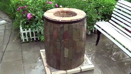 Самодельный тандыр.Homemade tandoor oven.