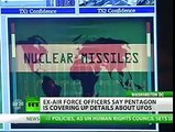 RT news Ex USAF officers claims UFOs targeted nuclear sites