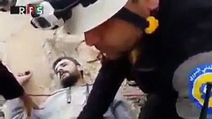 White Helmets Caught in Fake Rescue, Staged Propaganda