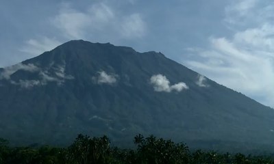 Rekam Jejak Sisa Letusan Gunung Agung pada Tahun 1963