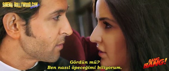 Öpüşme Sahnesi - BANG BANG! - Hrithik Roshan + Katrina Kaif-1