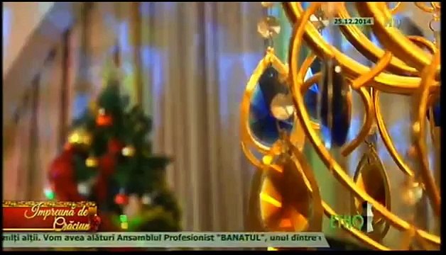 Elisabeta Turcu - Ce frumos e de Craciun (Impreuna de Craciun - ETNO TV - 25.12.2014)