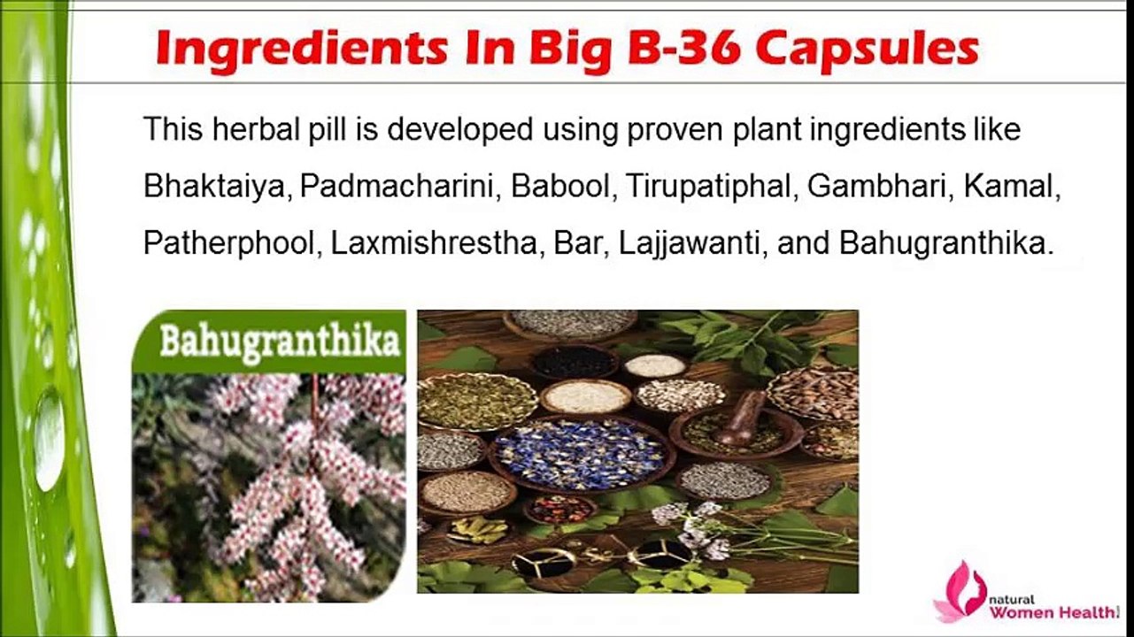 Herbal Breast Enlargement Pills To Improve Busts Size