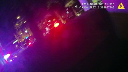 Police body cam footage shows Las Vegas attack panic
