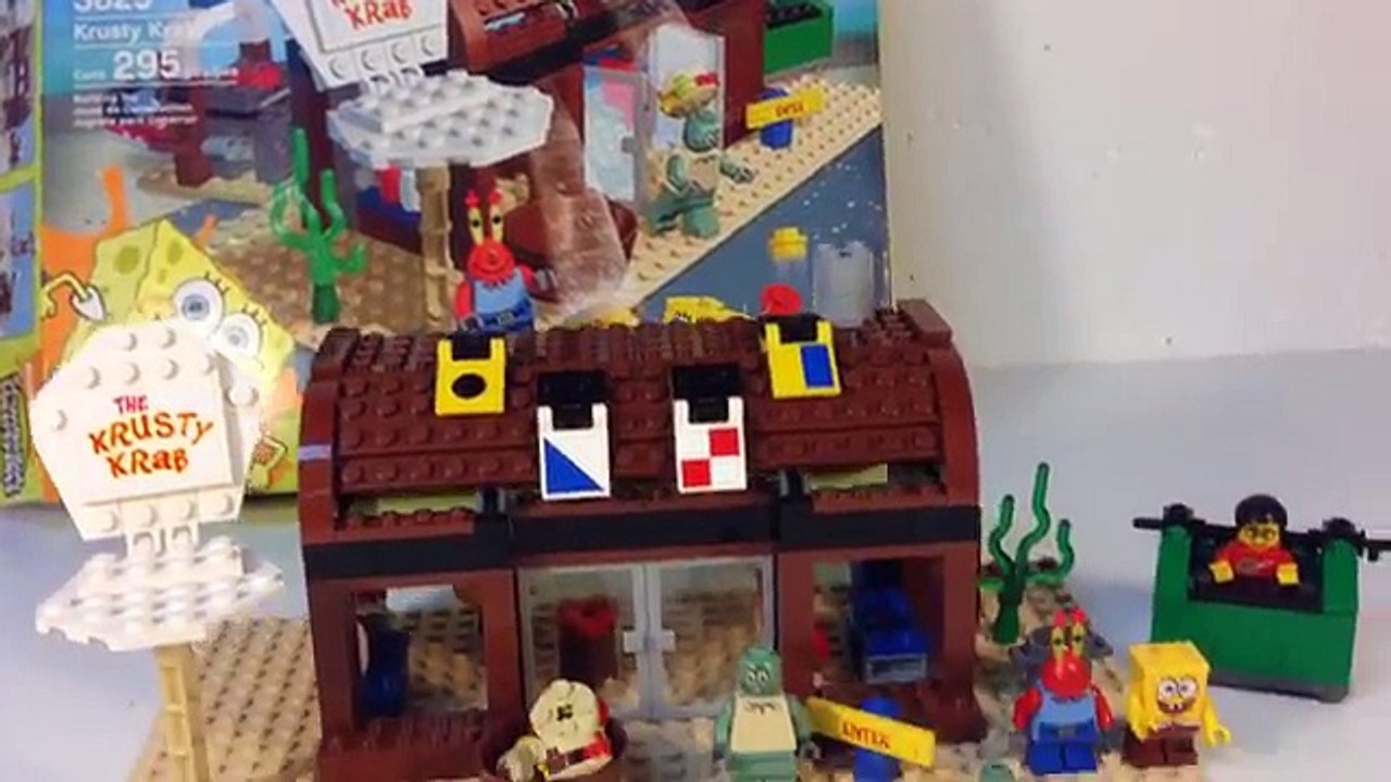 LEGO Spongebob Squarepants 3825 Krusty Krab from 2006 Nickelodeon