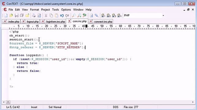 PHP Training In Jaipur|PHP Training Companies In Jaipur| Logging the User Out