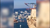 Plongeon de l'extreme impressionnant !