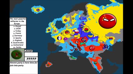 Future of Europe Countryball (World War 5) part 14