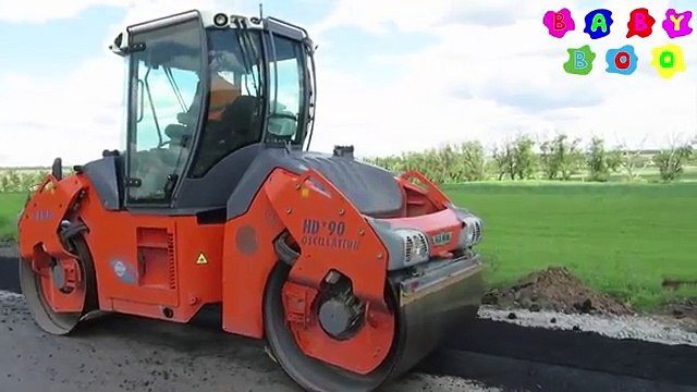 Мультфільм українською мовою. Розвиваючий мультфільм про будівельну техніку для дітей українською