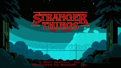Bande annonce jeu mobile Stranger Things
