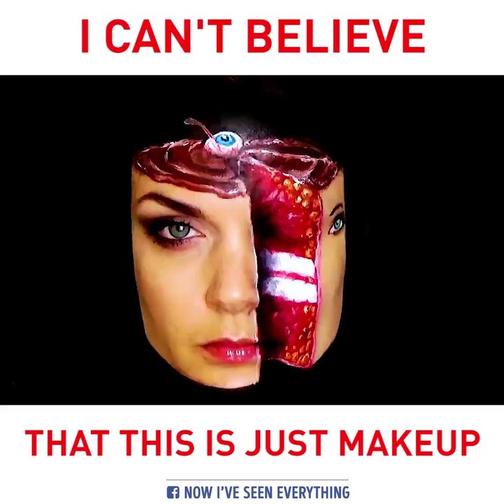 WOW! This just amazing makeup...!!! Did you guess the last one character