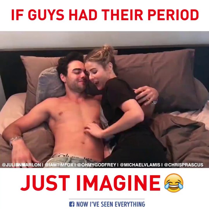 If guys had their period