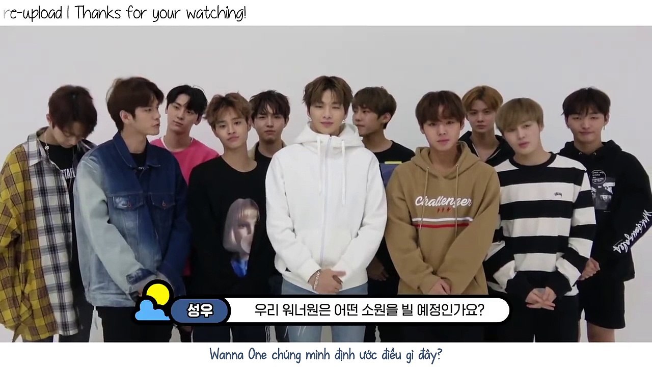 [Vietsub] [PrinceOngVN] 171004 Wanna One Gửi Lời Chúc Mừng Lễ Chuseok 2017