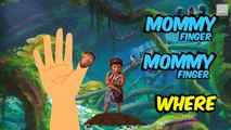 Baby Kids Song - The Croods Finger Family Nursery Rhymes For Children   A&E Channel