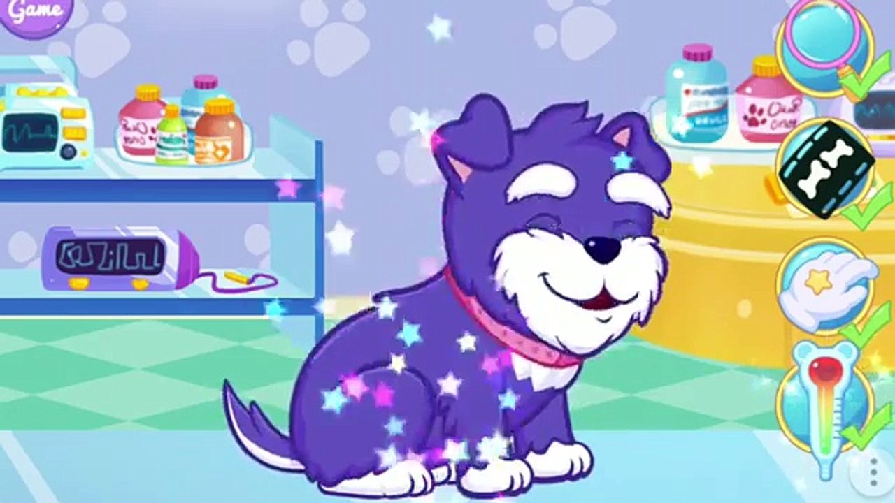 Animals Care - Play Little Pet Doctor Kids Games - Puppys Rescue and Care - Baby Fun Gameplay