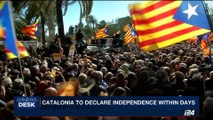 i24NEWS DESK | Catalonia to declare independence within days | Wednesday, October 4th 2017