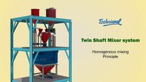 Twin Shaft Mixer System - PORTMYTECH